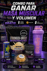 Combo Masa Muscular y Volumen