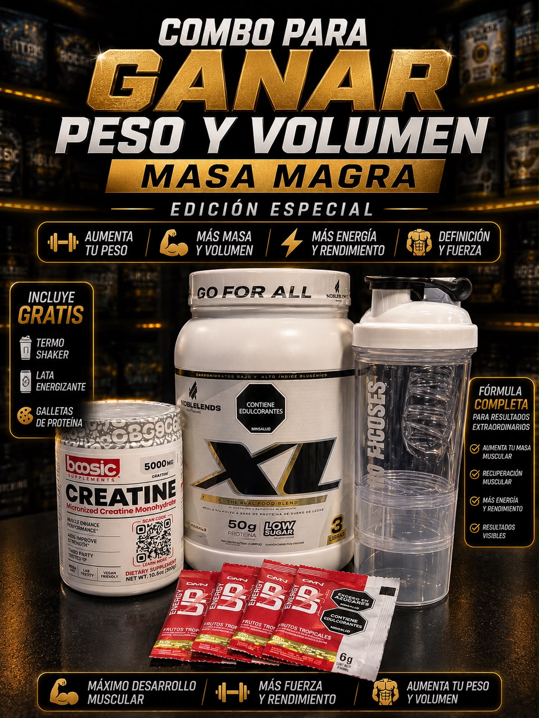 Combo Masa Magra XL