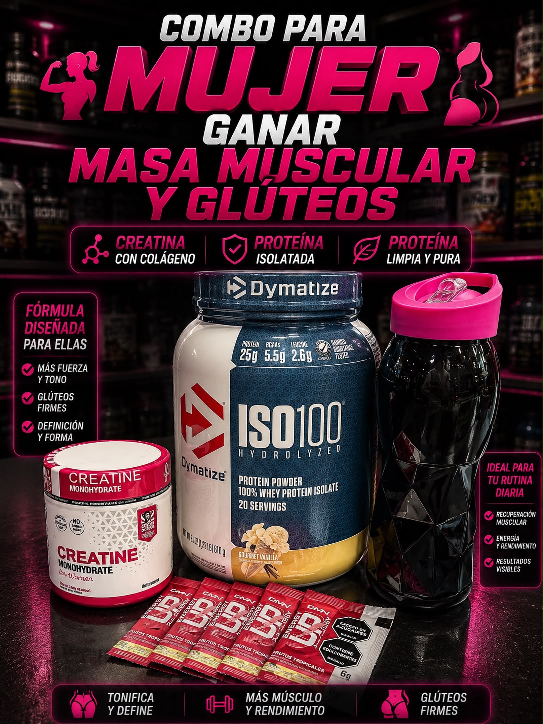 Combo para Mujer Glúteos