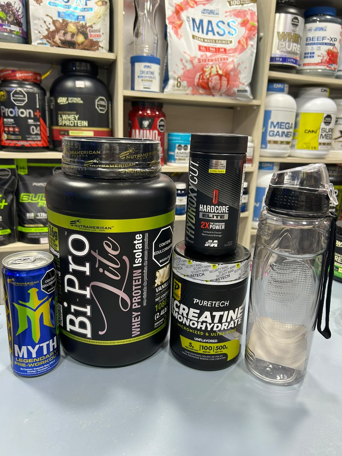 Combo Masa y Definición · Whey Isolada