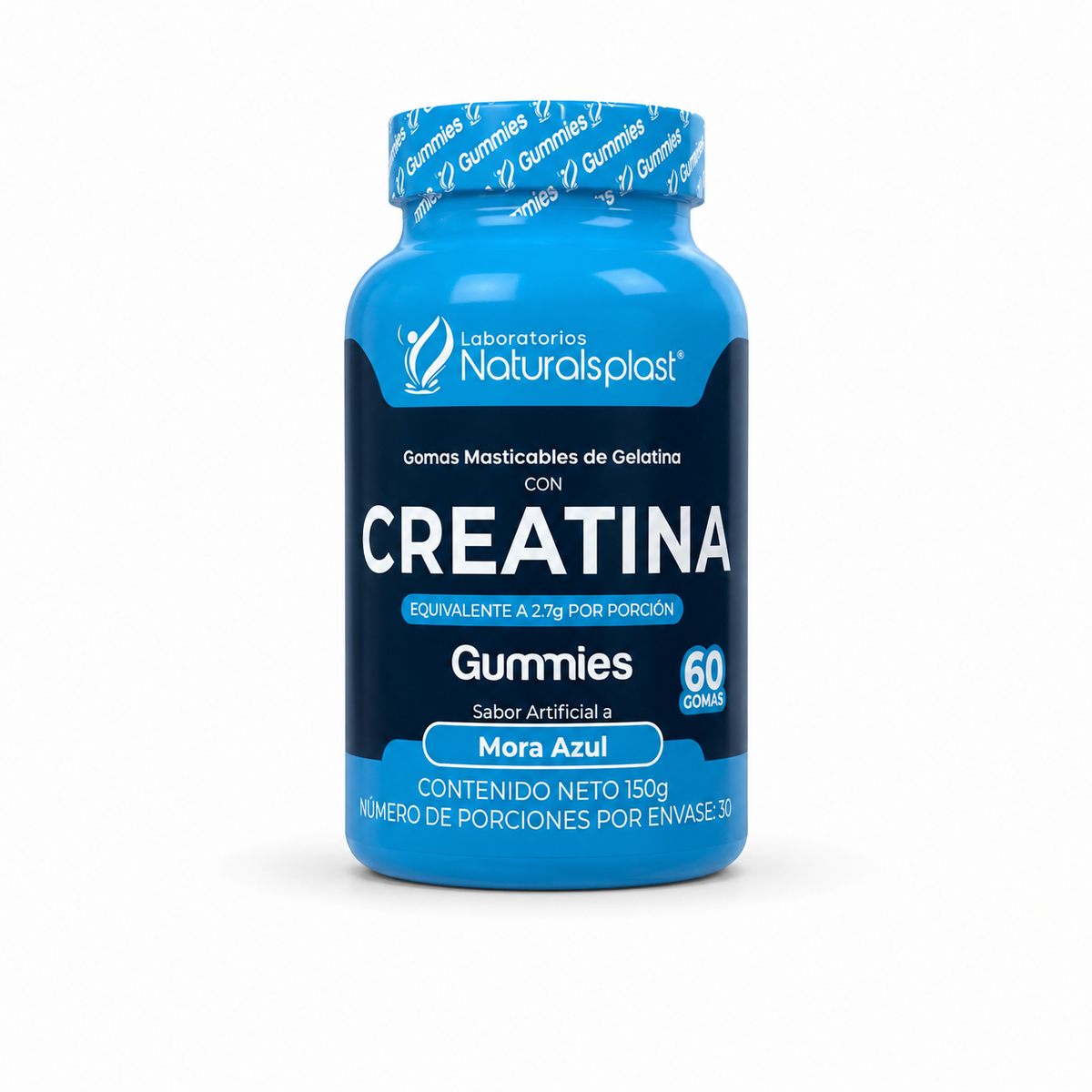 Naturalsplast Creatina Gummies 2,7 g por porción – 60 gomas
