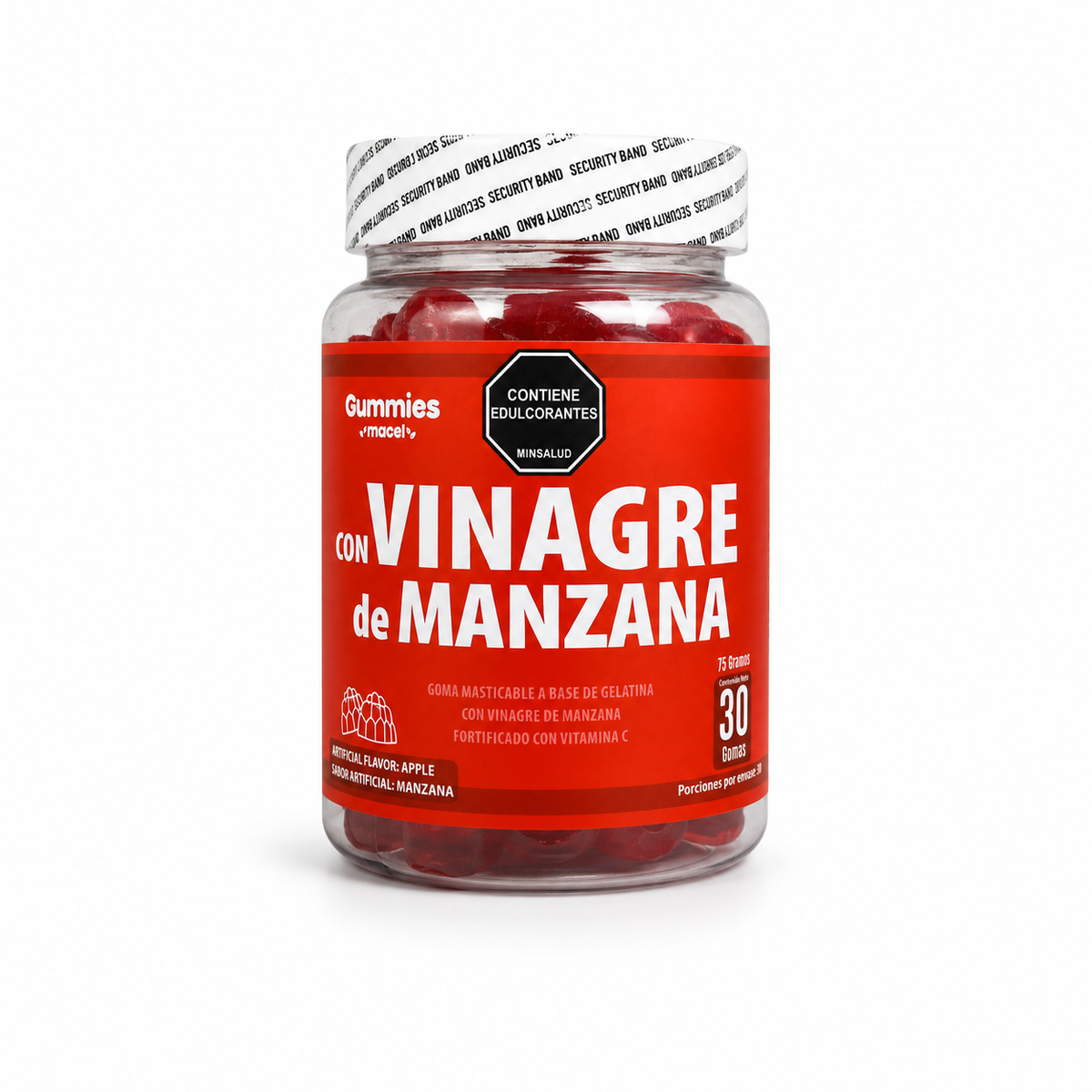 Gummies Macel con Vinagre de Manzana – 30 gomas