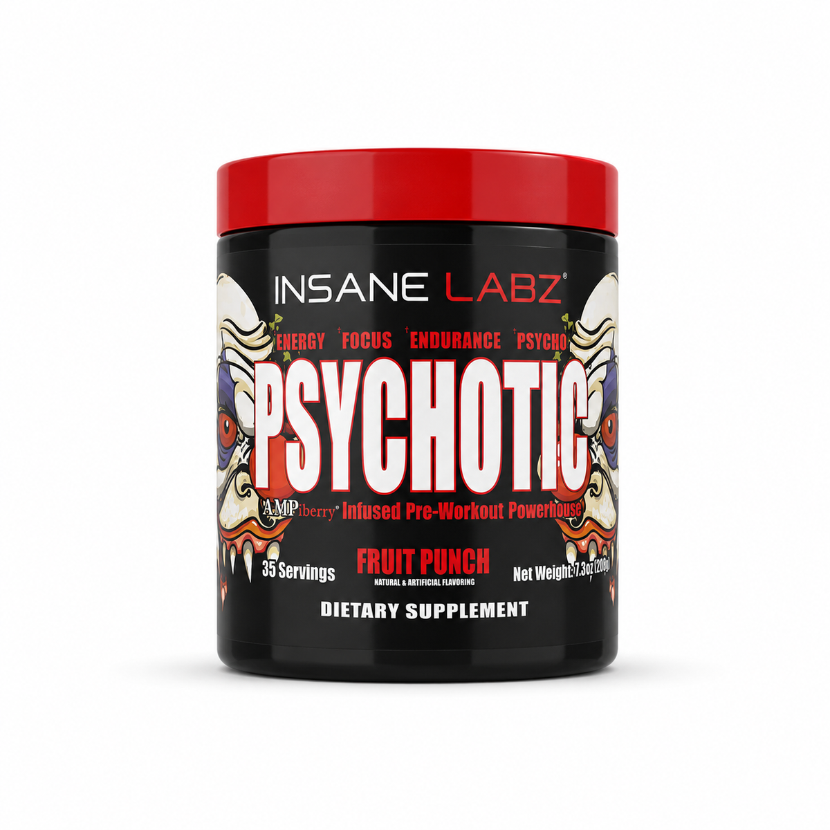 Pre-entreno Psychotic Insane Labz 215 g – Fruit Punch