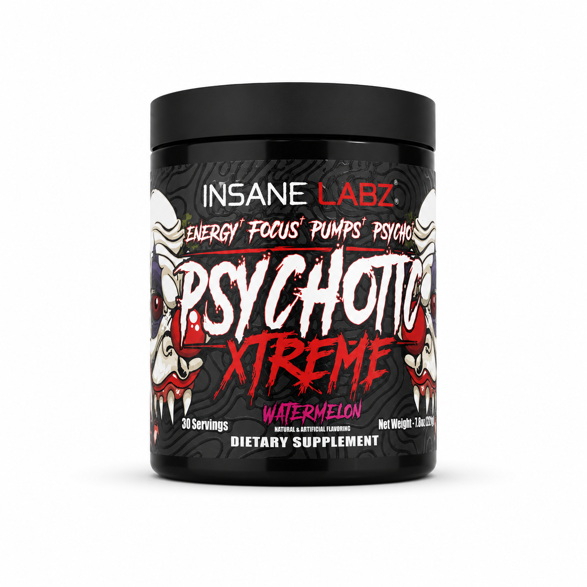 Pre-entreno Psychotic Xtreme Insane Labz 220 g – Sandía