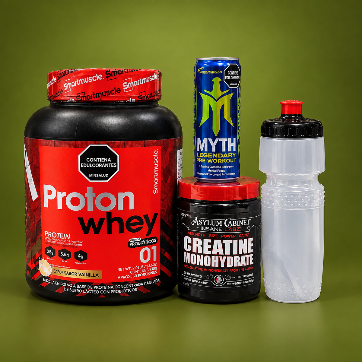 Combo Masa Muscular y Definición · Proton Whey