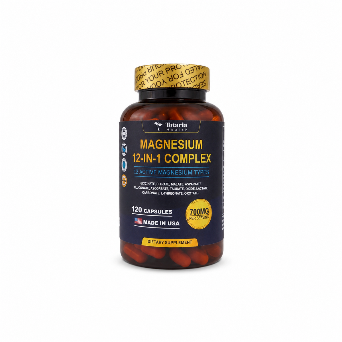 Magnesium 12-in-1 Complex 700 mg – Totaria Health