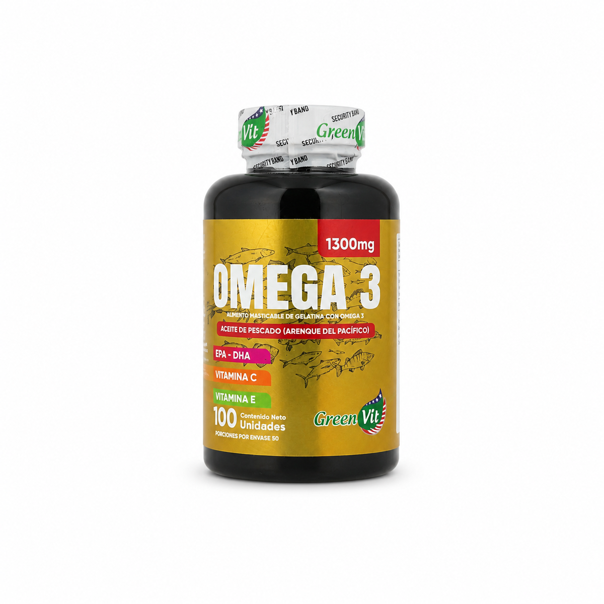 Omega 3 Masticable 1300 mg – GreenVit