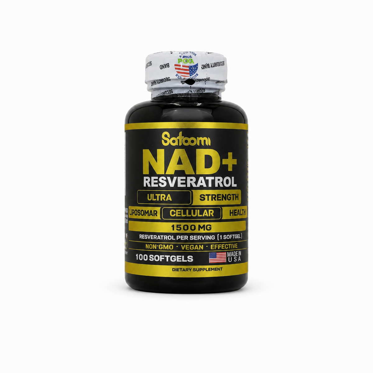 NAD+ Resveratrol Ultra Strength 1500 mg – Satoomi