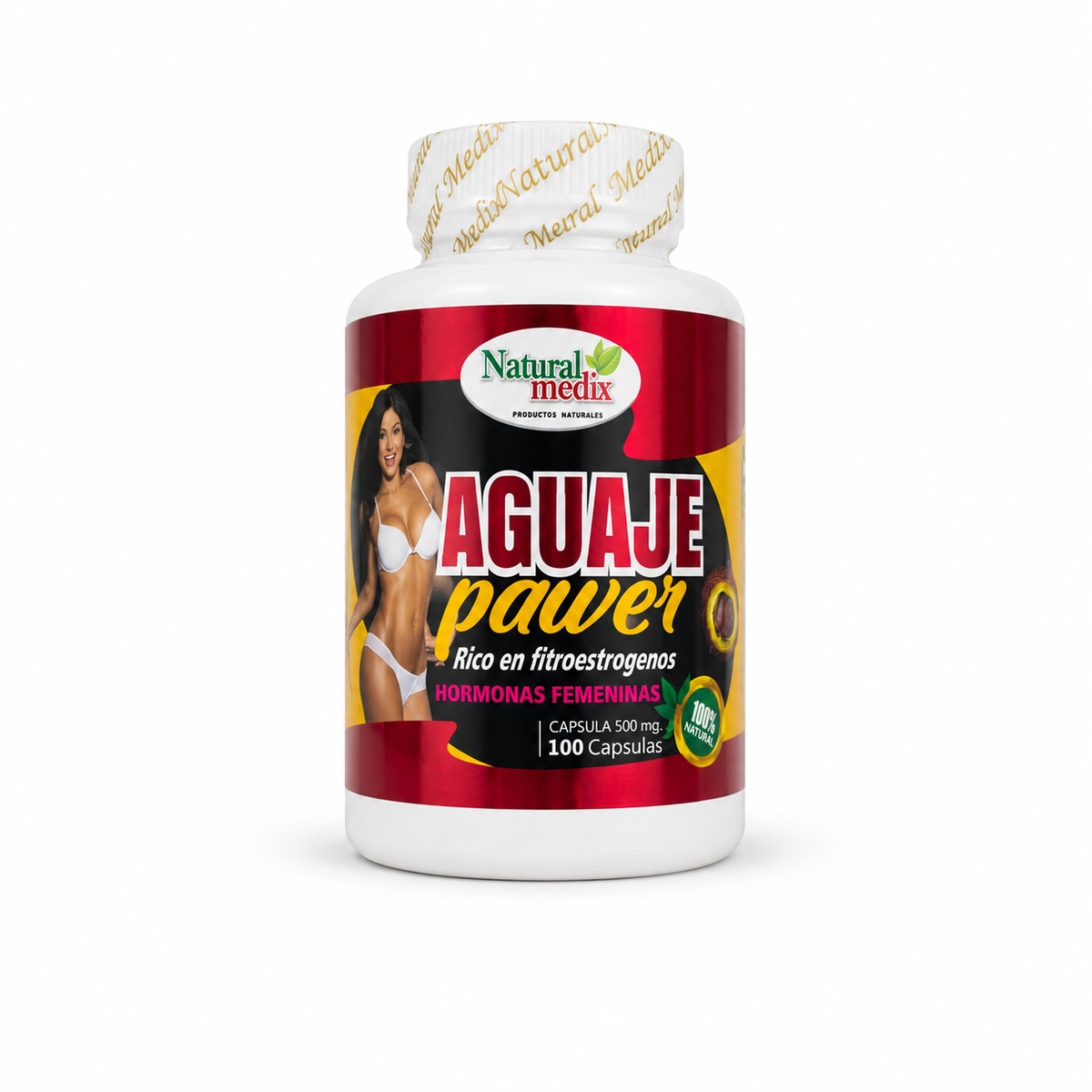 Aguaje Power Hormonas Femeninas 500 mg – Natural Medix