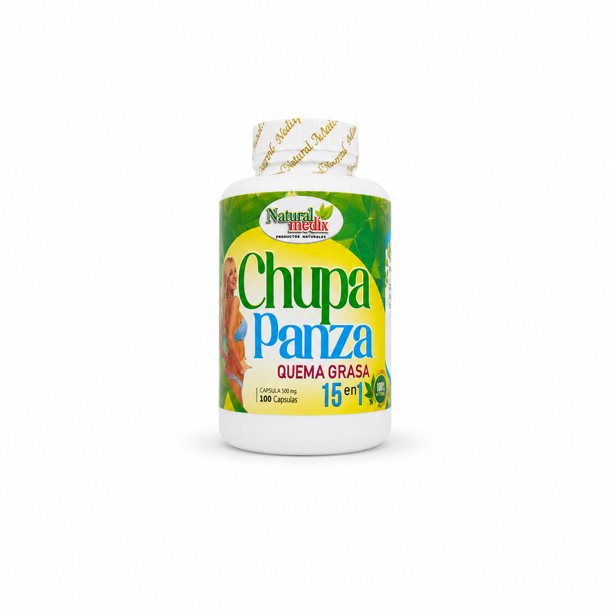 Chupa Panza Quema Grasa 15 en 1 500 mg – Natural Medix