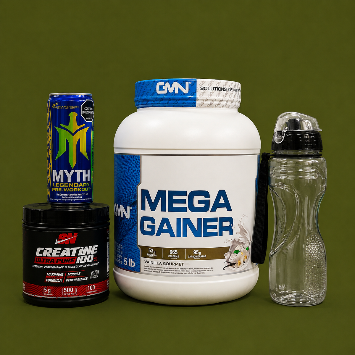 Combo Mega Gainer Masa