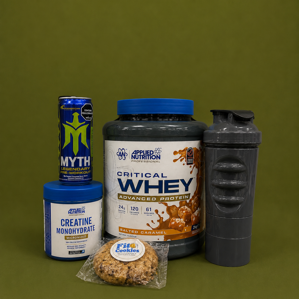 Combo Critical Whey Caramelo