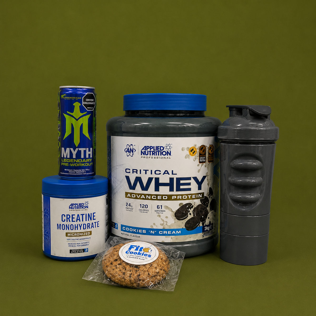 Combo Critical Whey Cookies