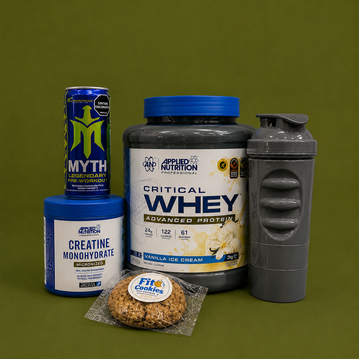 Combo Critical Whey Vainilla