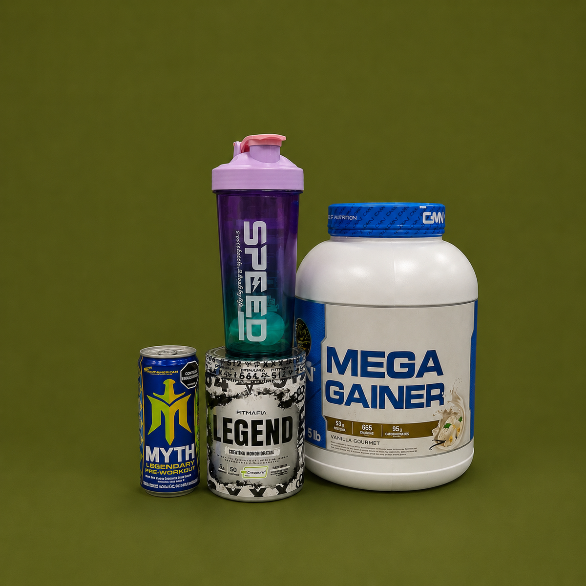 Combo Mega Gainer 5LB
