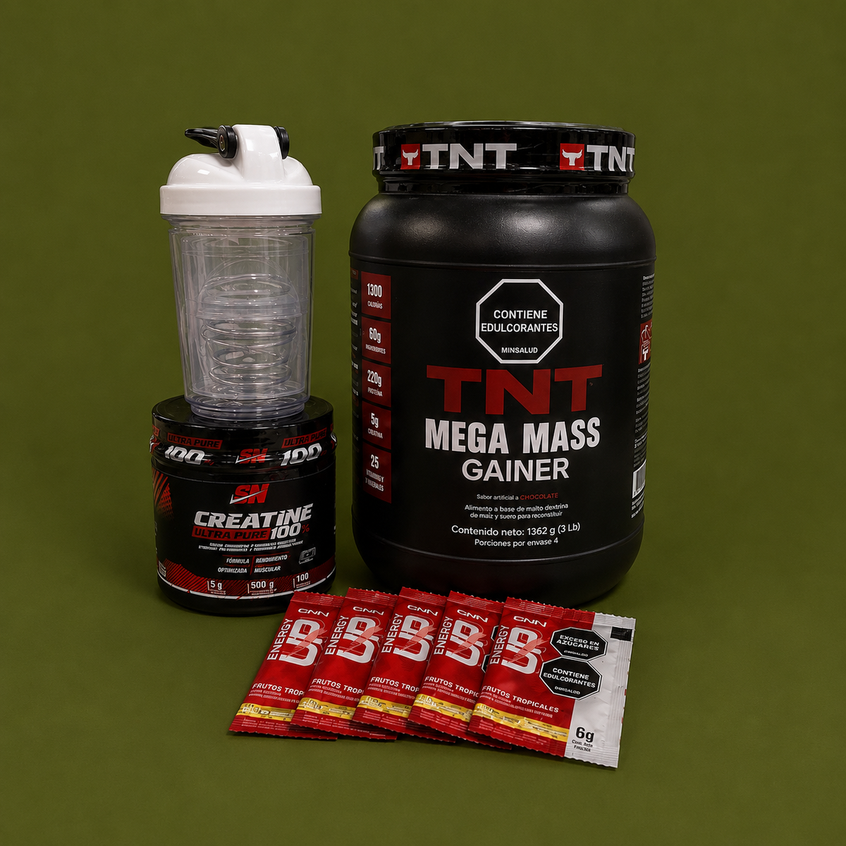 Combo Mega Mass TNT