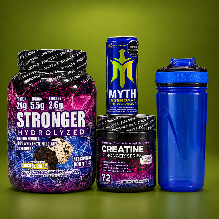 Combo Especial · Stronger Hydrolyzed y Creatina Stronger Series