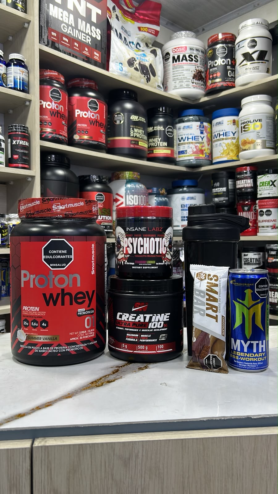 Combo Especial · Proton Whey y Creatina Ultra Pura